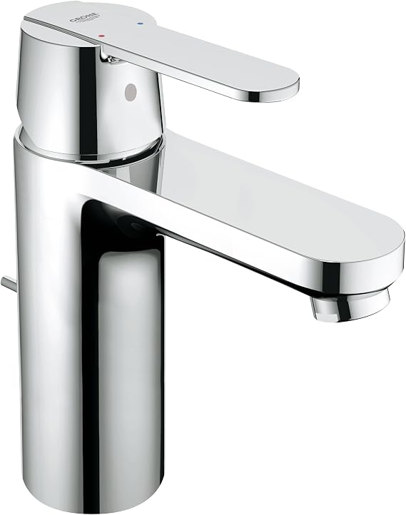 GROHE Get Sink Faucet, M-Size, Water efficient, Chrome, 23454000