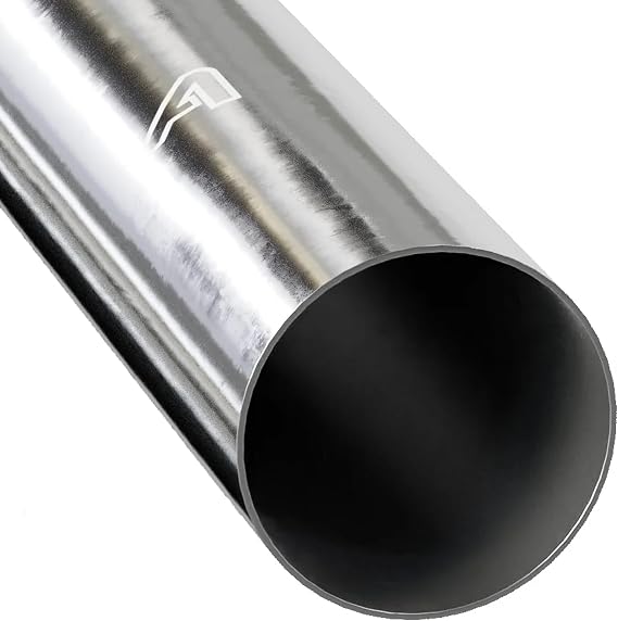 External Diameter 60mm x Internal Diameter 56.8mm Aluminium Round Tube Polished 1 Metre [Energy Class A+]