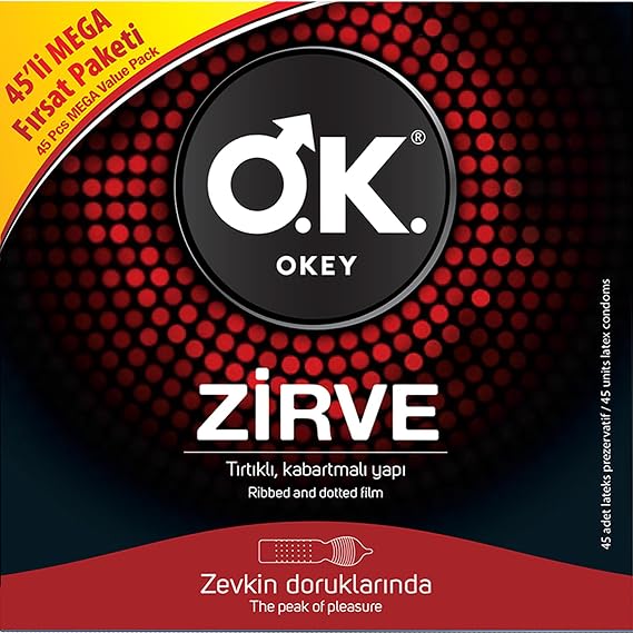 Okey Peak Condom 45 pack