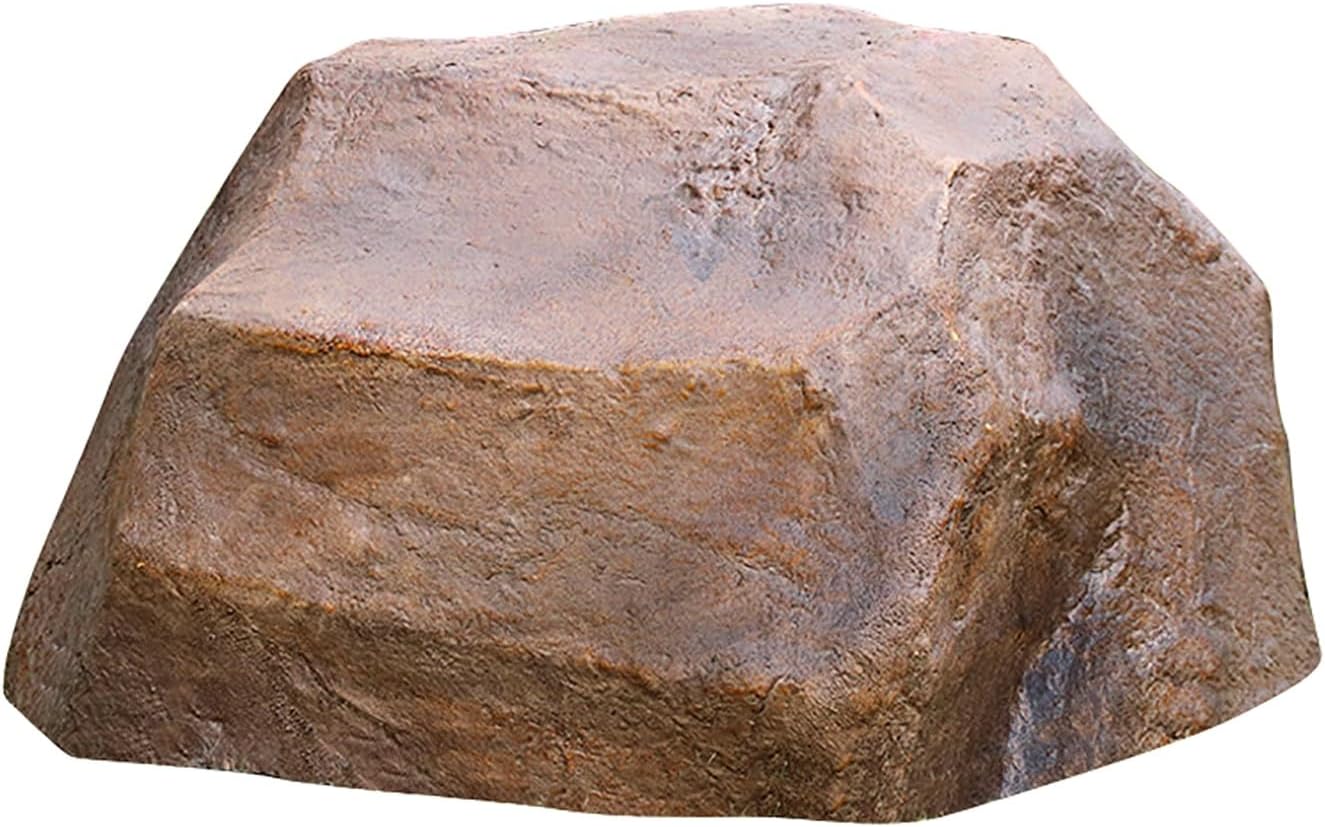 Extra Large Artificial Rock Well Pump Cover, Realistic Fiberglass Boulder for Outdoor Landscaping
