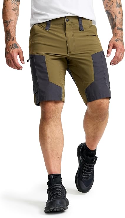 RevolutionRace Men's RVRC GP Shorts, Durable Shorts for Walking, Hiking, Camping and All Other Outdoor Activities