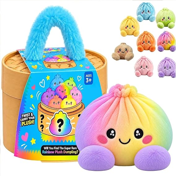 Cute Plush Stuffed Steamed Pillow Home Decor，A-C