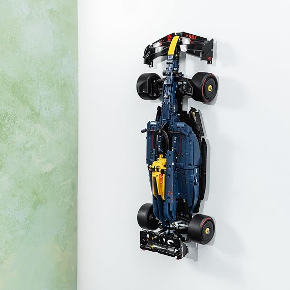 Wall Mount Bracket Compatible With Lego Technic Red Bull RB20 42206 - Securely Display Your Car - Lego Set NOT Included