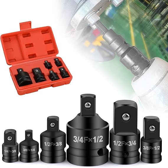 Adaptor Set 6 Piece Adapter Set Socket Adapter Set