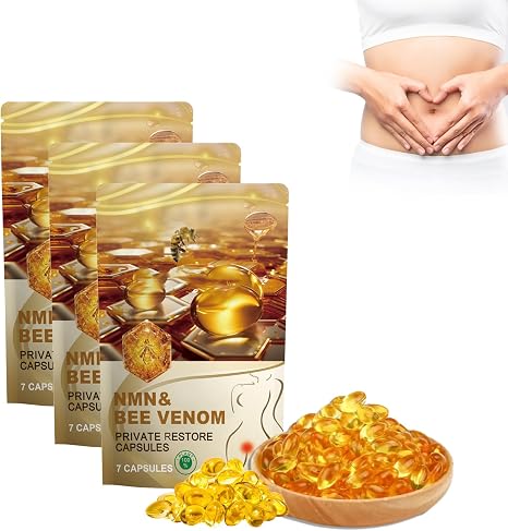Bee Venom Ginger Oil Capsules Ginger Capsules Bee Venom Natural Repair Vaginal Capsules (3Bags)
