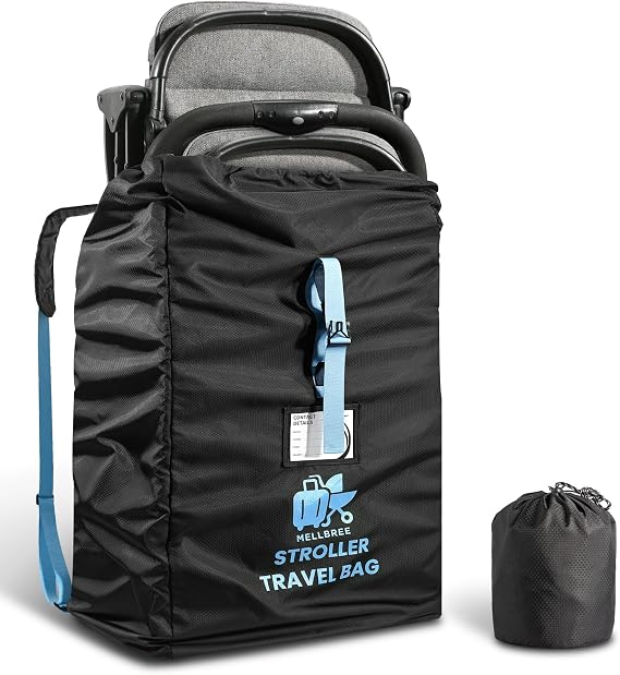 Mellbree Super Big Double Buggies Travel Bag Stroller Bag for Airplane XL