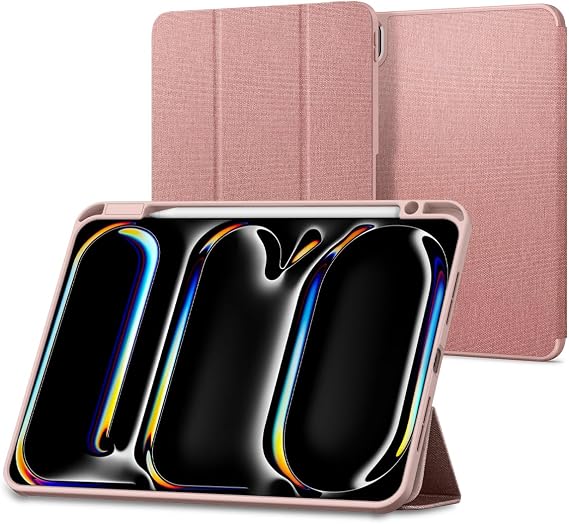 Spigen iPad Pro 11" (2025/2024) ile Uyumlu Kılıf Urban Fit Rose Gold - ACS07021