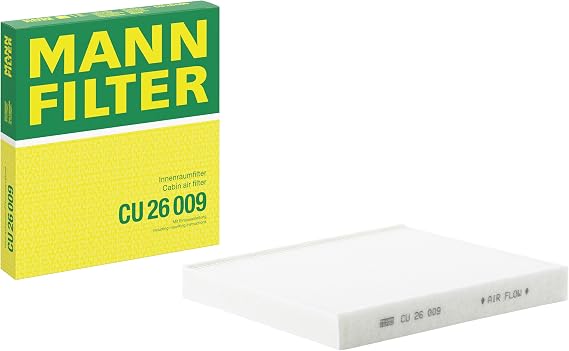 Original MANN-FILTER Interior Filter CU 26 009 – For passenger cars