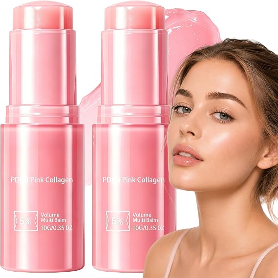2PCS PDRN Pink Collagen Volume Multi Balm