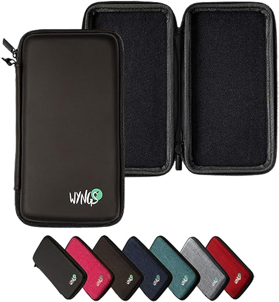 WYNGS Protective Case Black compatible with Calculator Casio fx-83GTCW+