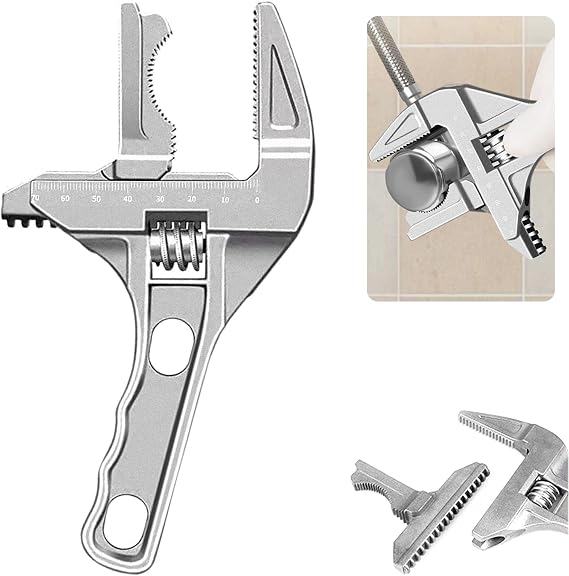Adjustable Basin Faucet Pipe Spanner Wrench Wrenches Plumbing Tools Alloy