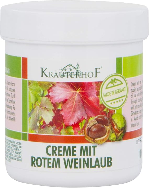 KRAUTERHOF Kırmızı Asma Yaprağı Kremi 100 ml