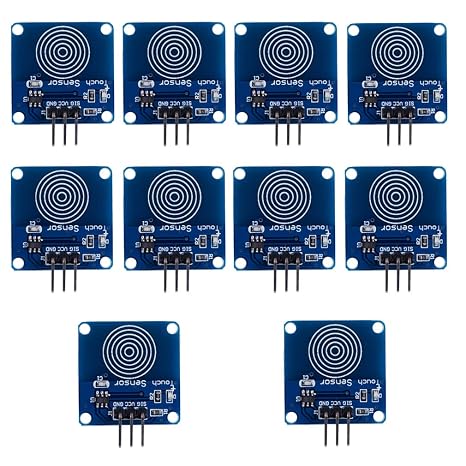 Hailege 10pcs TTP223B Capacitive Touch Switch Module Sensor Digital Switch DC 2~5.5V Raspberry Pi