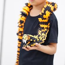 47.5inch Super Large 3D Printed Snake Models,Movable Teeth,Flexible Joint Animal lacertid Figurines, Stress Relief,Surprise Fantasy Gifts (BO/47.5inch)