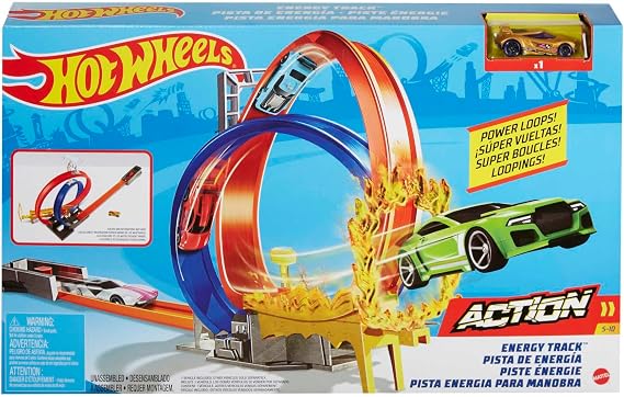 Hot Wheels Energy Track + 1 Dcc