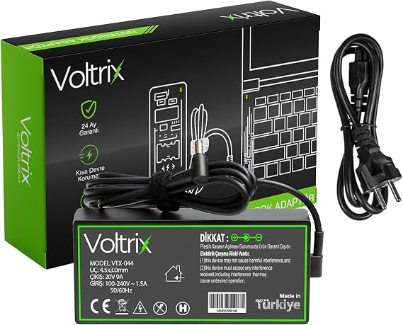 Voltrix Msı Katana Gf76 11Ud-059Xtr İle Uyumlu Adaptör, Şarj Aleti - Cihazı, 180W-150W