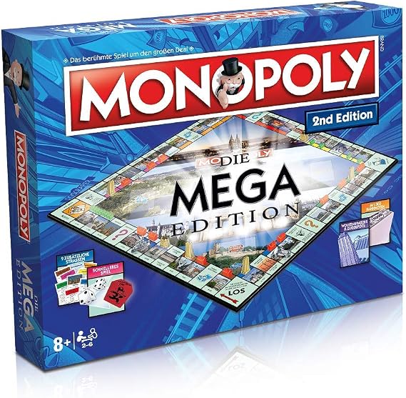Winning Moves Monopoly Mega 2nd Edition