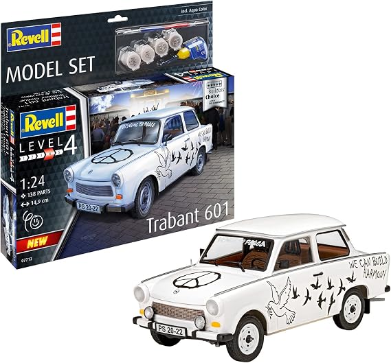 Revell, M.Set Trabant 601S, Araba, Oyuncak