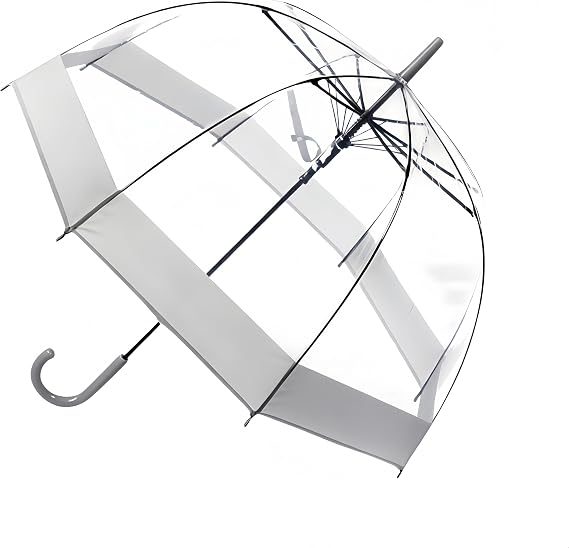 Clear Bubble Umbrella,Large Rainproof Canopy,Transparent Umbrellas for Rain Adult,Umbrellas for Rain,Perfect for Weddings, Graduation and Outdoor Events - Automatic Open