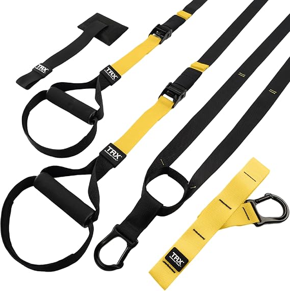 TRX ALL-IN-ONE Suspension Training: Bodyweight Resistance System Full Body Workout for Home and Travel