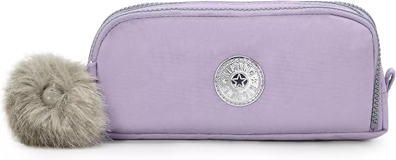Kipling Gitroy Bridal Lavender Pencil Case, 9"L x 4"H x 2.75"D 100389832