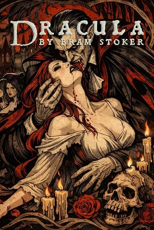 Dracula by Bram Stoker: Illustrated Vintage Style Edition