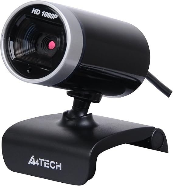 A4Tech PK-910H Internet Kamera , 1080P Full HD, 16MP, Mikrofonlu, 9.4 x 3.71 x 5.79 cm, USB, Gümüş/Siyah