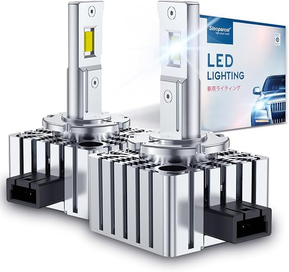 Sinoparcel D3S LED Headlight Bulb, 6000K Cool White, 35W