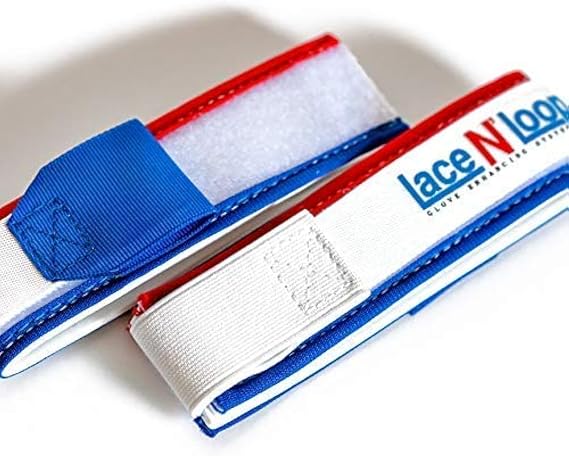 Lace N Loop Straps Pair Patriotic