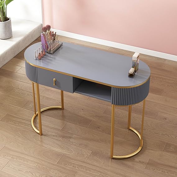 manicure table Nail Tech Desk Artist Hand Manicure Table, Professional Modern Nail Beauty Workstation Wooden Salon Spa Nail Desk with Drawers and 3 Layers Storage Cabinet,home Beauty Salon E