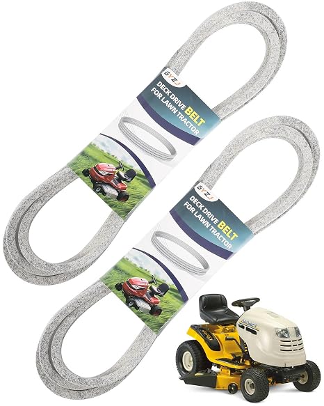 954-04060C Mower 42" Deck Belt for Cub Cadet Troy-Bilt 954-04060 754-04060 754-04060B 754-04060C Craftsman SPM201671081 John Dee re GX10851 Compatible with LT1040 LT1042 LTX1042 (1/2"x 96 1/2"),2 Pack