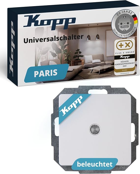 Kopp 650676082 Paris Universal Switch