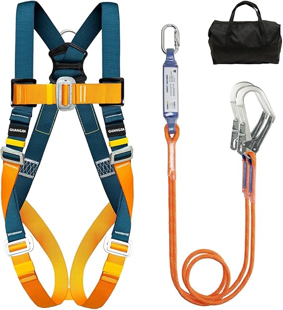 Adjustable Full Body Safety Harness for working at heights construction CE