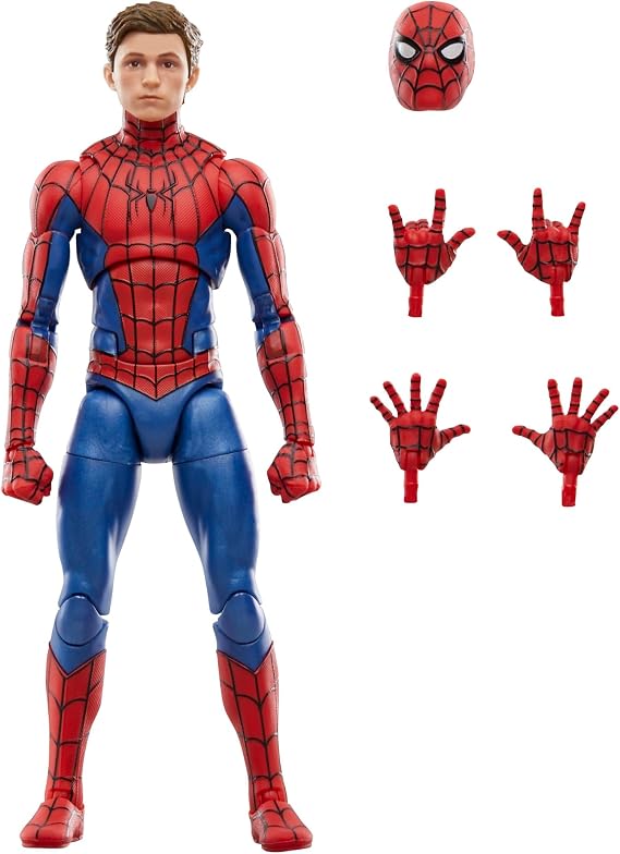 Marvel Legends Serisi Örümcek Adam, Örümcek Adam: No Way Home Koleksiyonluk 15 cm Aksiyon Figürleri, 4 Yaş ve Üzeri