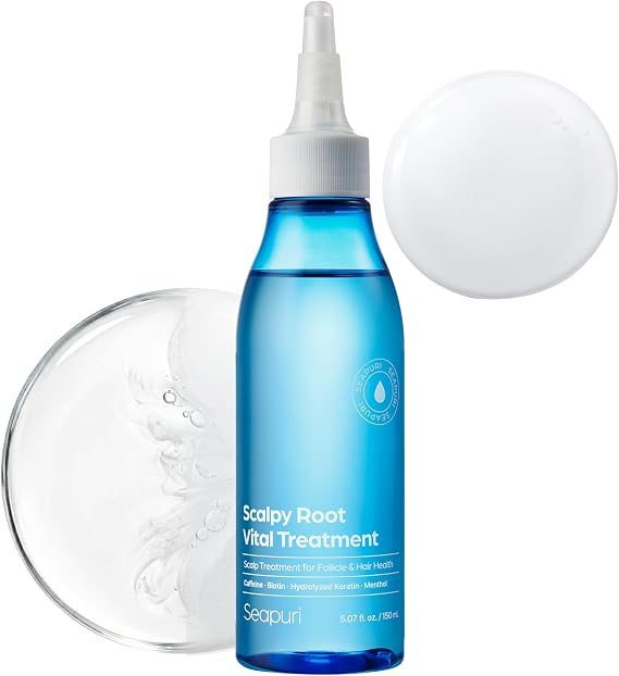 Seapuri Scalpy Root Vital Scalp Conditioner | Water-to-Cream Formula with Protein, Camellia, Rosemary & Chamomile | Instant Detangling, Lightweight Volume & Smooth Hair Finish