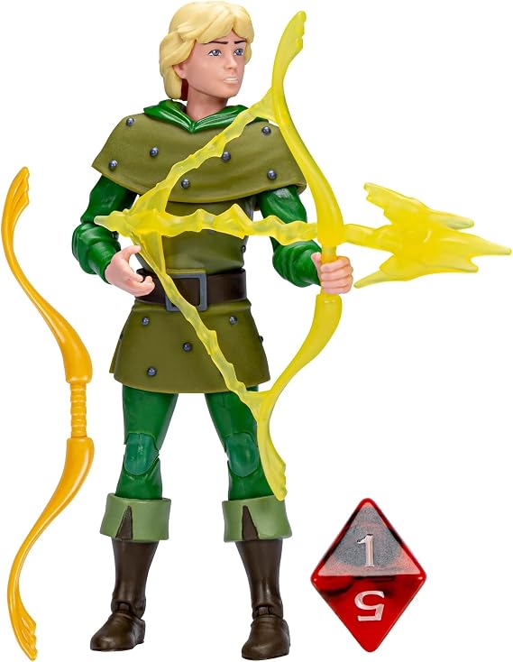 Dungeons & Dragons - Figura de la serie animada clásica - Figura de Hank the Ranger a escala de 15 cm - Juguetes de D&D