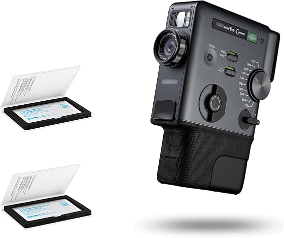 JJC 2Pcs 9H Tempered Glass Compatible with Fujifilm instax mini EVO Cinema