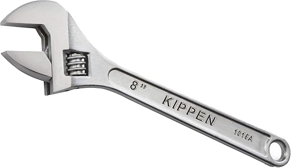 KIPPEN 1015A Adjustable Wrench Crescent Type, 200mm