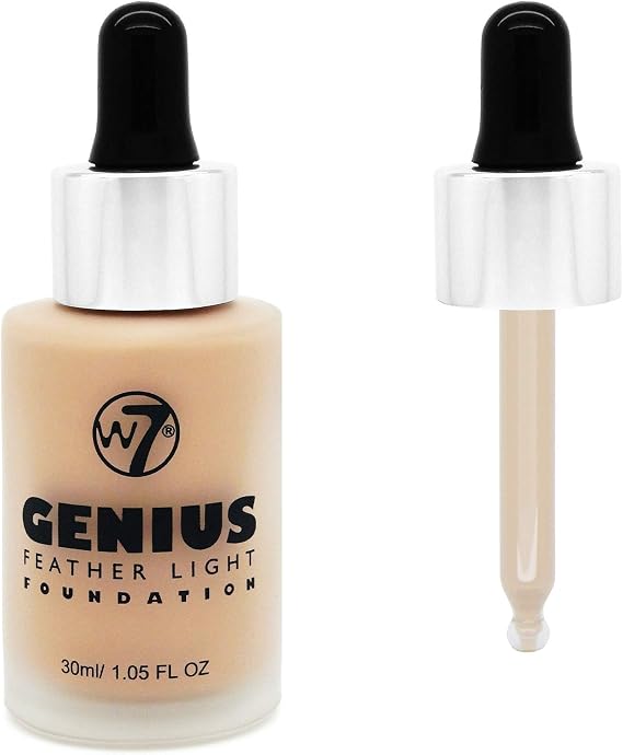 W7 Genius Foundation Sand Beige 30 ml