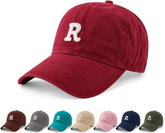 Women's Pink Baseball Cap - Embroidered Heart Sun Hat - Adjustable Washed Lightweight Breathable Sports Cap with Sweat-Wicking Lining, Casual Outdoor Walking Travel Holiday Hat for Girls Teens