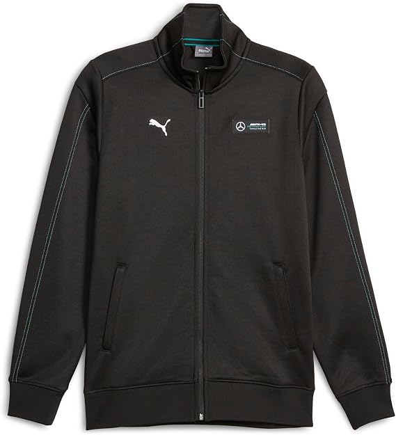 PUMA Mens Mercedes-AMG PETRONAS MT7 Motorsport Track Jacket PUMA Black M
