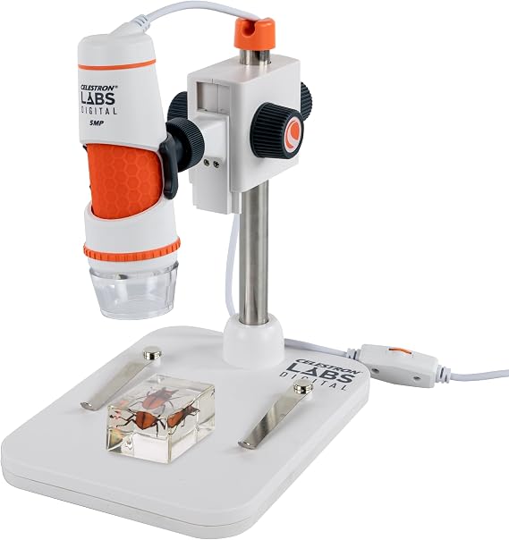 Celestron 44308 Dijital Pro Mini El Mikroskobu Gri