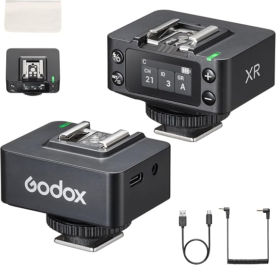 Godox XR-C/N TTL Wireless Receiver for Canon/Nikon Flash, 2.4G X System