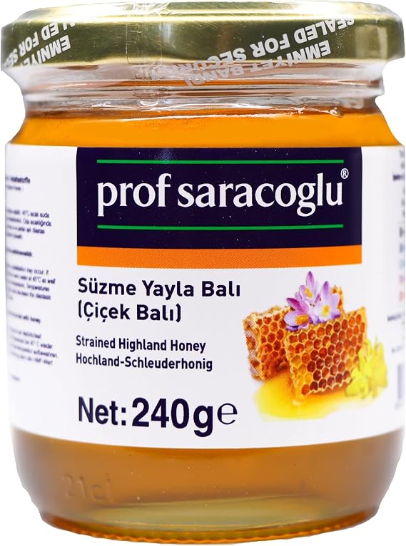 Prof Saracoglu Süzme Yayla Balı 240g