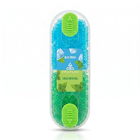 2000PC Menthol Aroma Balls - 1000 Blue Crush + 1000 Green Menthol - 2 Refreshing Flavours (Green Menthol + Blue Crush)