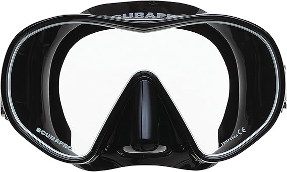 ScubaPro Solo Scuba Snorkeling Dive Mask, BK