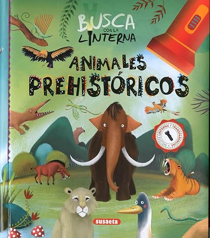 Busca con la linterna animales prehistóricos