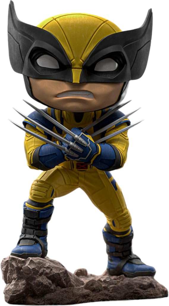 Iron Studios Minico Wolverine Deadpool and Wolverine Statue 14cm