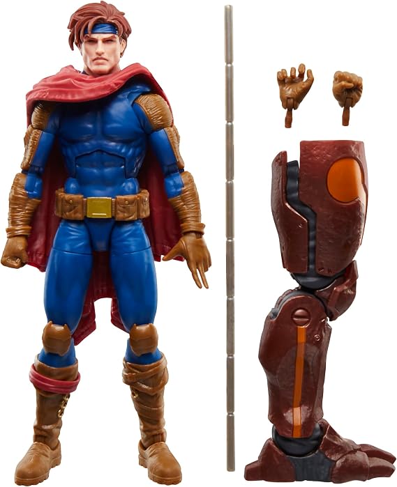 Hasbro Marvel Legends Series Gambit Aksiyon Figürü, X-Men Comics