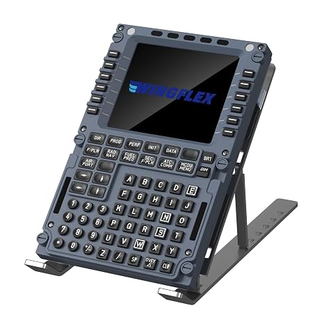 MiYee Flugsimulator Control Panel A320 MCDU Spiel Simulator Flugsimulation Panel Route Control Plug-and-Play Features Vollständige